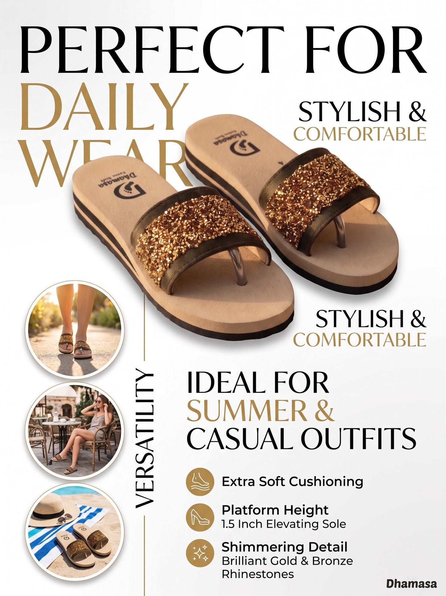 Soft Sole Comfort Casual Women's Slippers