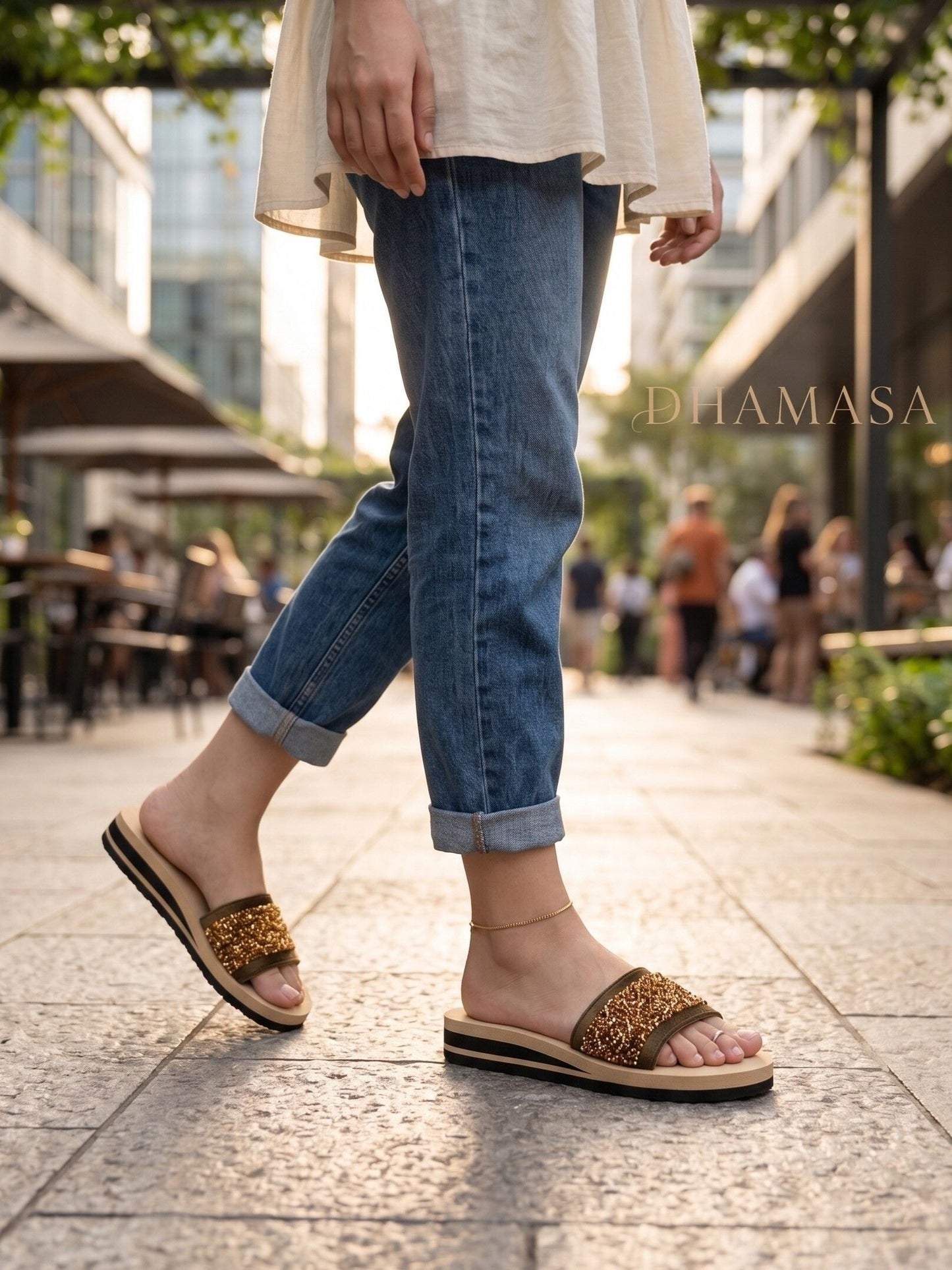 Dhamasa Women's Soft Sole Comfort Slippers