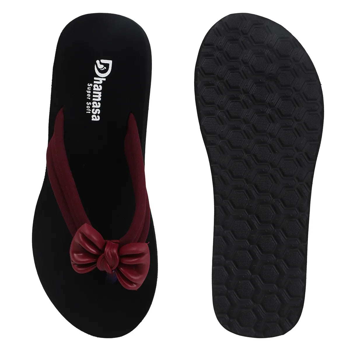 Dhamasa Elegant Bow Slippers for Girls & Women