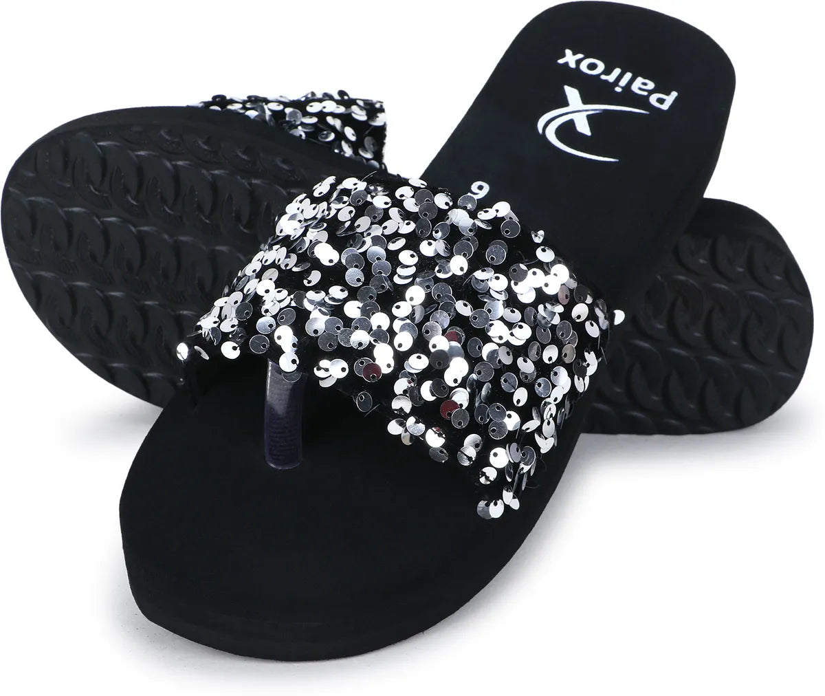 Dhamasa Sparkle Fashion Flip Flops for Women